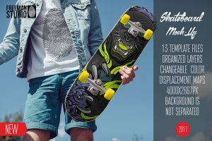 Skateboard Mock-Up Vol.1 2017