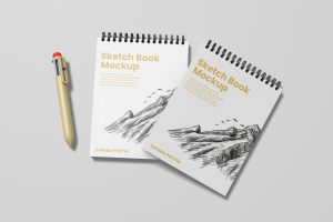 Sketch Book Mockup