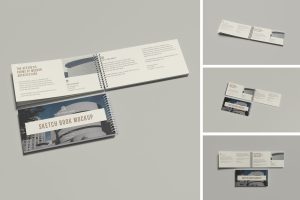 Sketch Book Mockup
