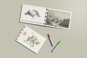 Sketch Book Mockup