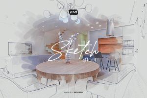 Sketch Effect Photoshop