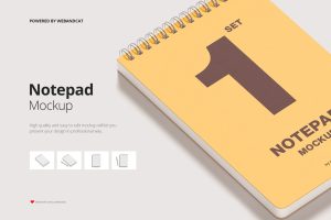 Sketchbook / Notepad Mockup