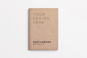 Sketchbook Cover Mockup