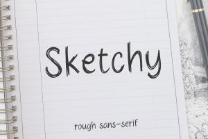 Sketchy – Rough Sketch Font
