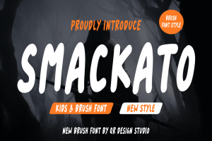 Smackato – Brush Font