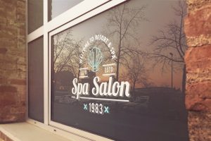 Small Window Logo Mockup