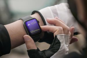 Smart Watch Mockup Bike Tour Scenes