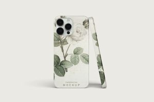 Smartphone case mockup