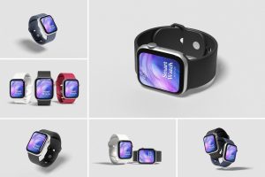 Smartwatch Mockup or Apple Watch Mockup