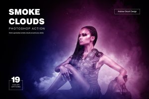 Smoke Clouds Photoshop Action