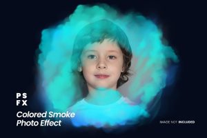 Smoke photo effect