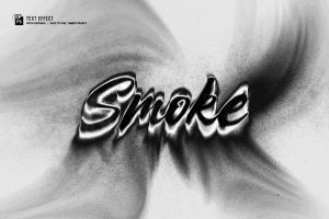 Smoke Photoshop Text Effect