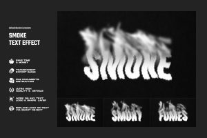 Smoke Text Effect