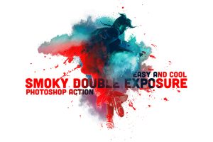 Smoky Double Exposure