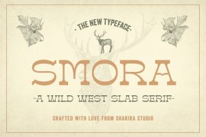Smora – Western Font
