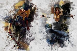 Smudge Art Photoshop Action