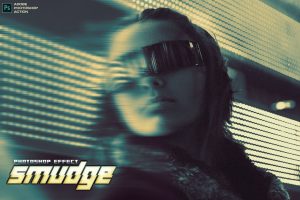 Smudge Distortion Photoshop Action