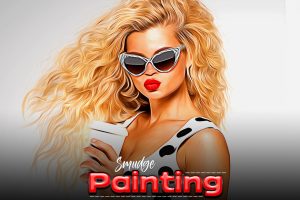 Smudge Painting Photoshop Action