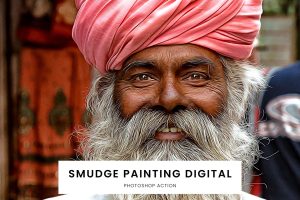 Smudge Painting Photoshop Action