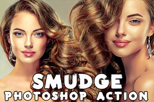 Smudge Painting Photoshop Action