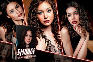 Smudge Photoshop Action