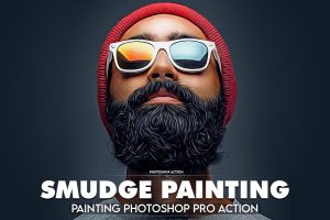 Smudge Professional Photoshop Action