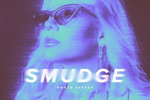Smudge PSD Photo Effect
