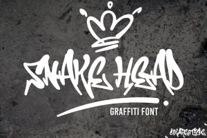 Snakehead – Awesome Graffiti Font