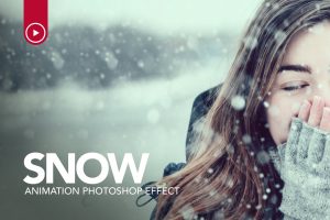 Snow Animation Photoshop Action