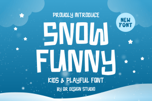 Snow Funny – Playful Font
