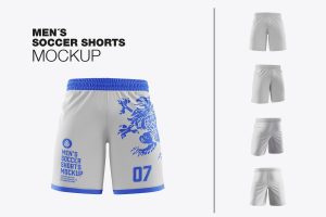 Soccer Shorts Mockup