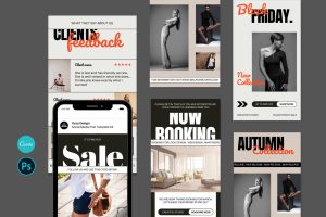 Social Media Instagram Stories Template