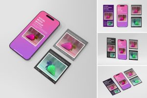 Social Media Mockup Set