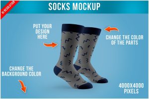 Socks Mockup