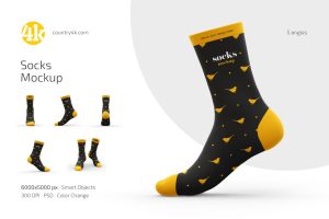 Socks Mockup Set