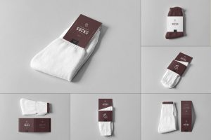 Socks Package Mock-up