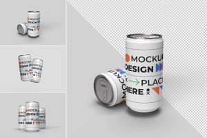 Soda & Beer Can Mockups