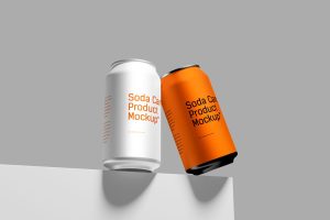 Soda Can Product Mockup