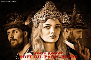 Soft Oil Paint Photo Effect