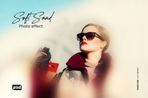 Soft Sand Photo Effect