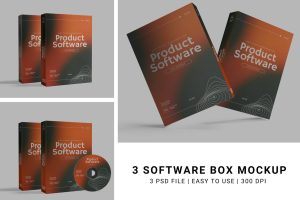 Software Box Mock Up
