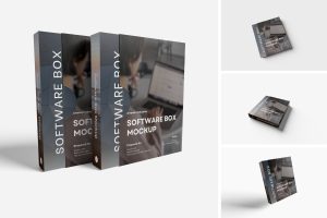 Software Box Mockup
