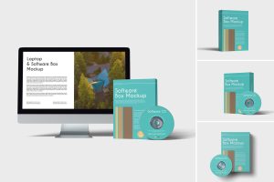 Software Box Mockup