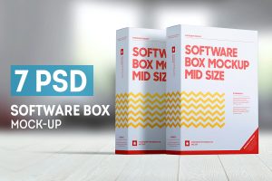 Software Box Mock-up