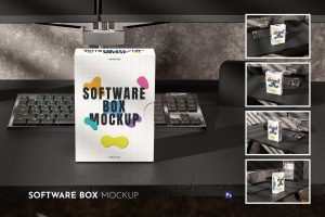 Software Box Mockup