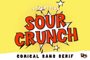Sour Crunch – Comical Font