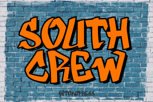 South Crew – graffiti font