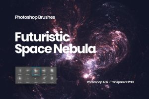 Space Nebula Photoshop Brushes