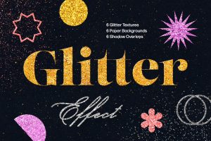 Sparkling Glitter Text & Logo Effect