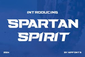 Spartan Spirit – Athletic Typeface